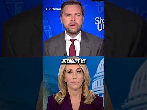 JD Vance DESTROYS Woke Reporter