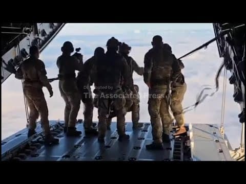 UK army medics parachute onto Tristan da Cunha for suspected hantavirus case