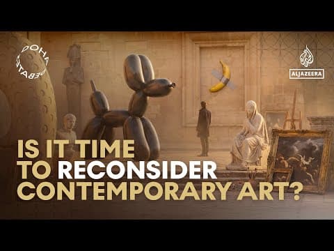 Doha Debates: Is it time to reconsider contemporary art?