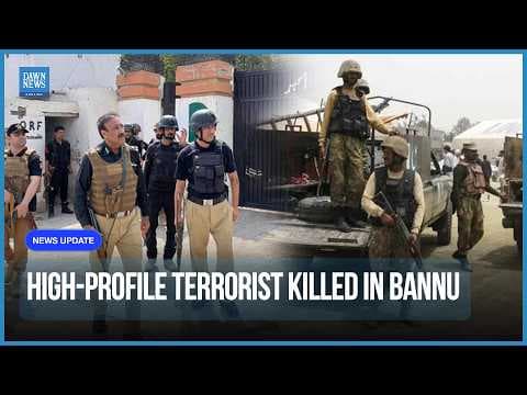 High-Profile Terrorist Killed in Bannu was Afghan Special Forces Member: Security Sources