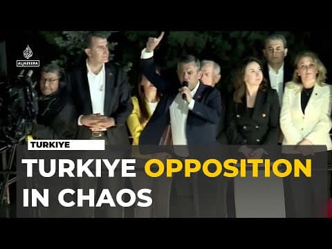 Turkiye Opposition Crisis Deepens After Court Removes CHP Leader Ozgur Ozel
