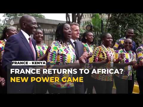 Macron seeks new partnership with Africa during Kenya summit.