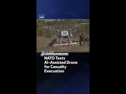 NATO Tests AI-Assisted Drone for Casualty Evacuation