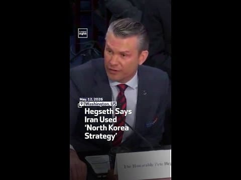 Hegseth Says Iran Used ‘North Korea Strategy’