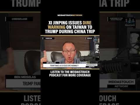 Xi Issues DIRE WARNING to Trump on Taiwan...DURING TRIP!!