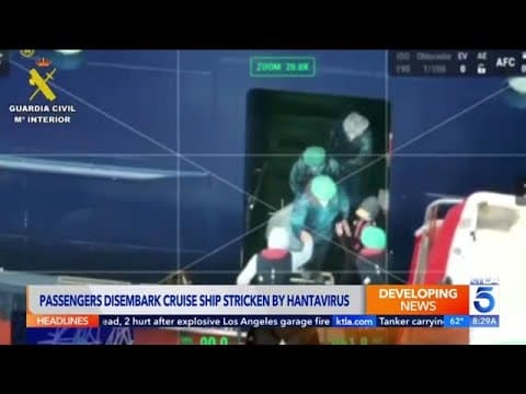 Hantavirus-stricken cruise ship evacuated off Spain