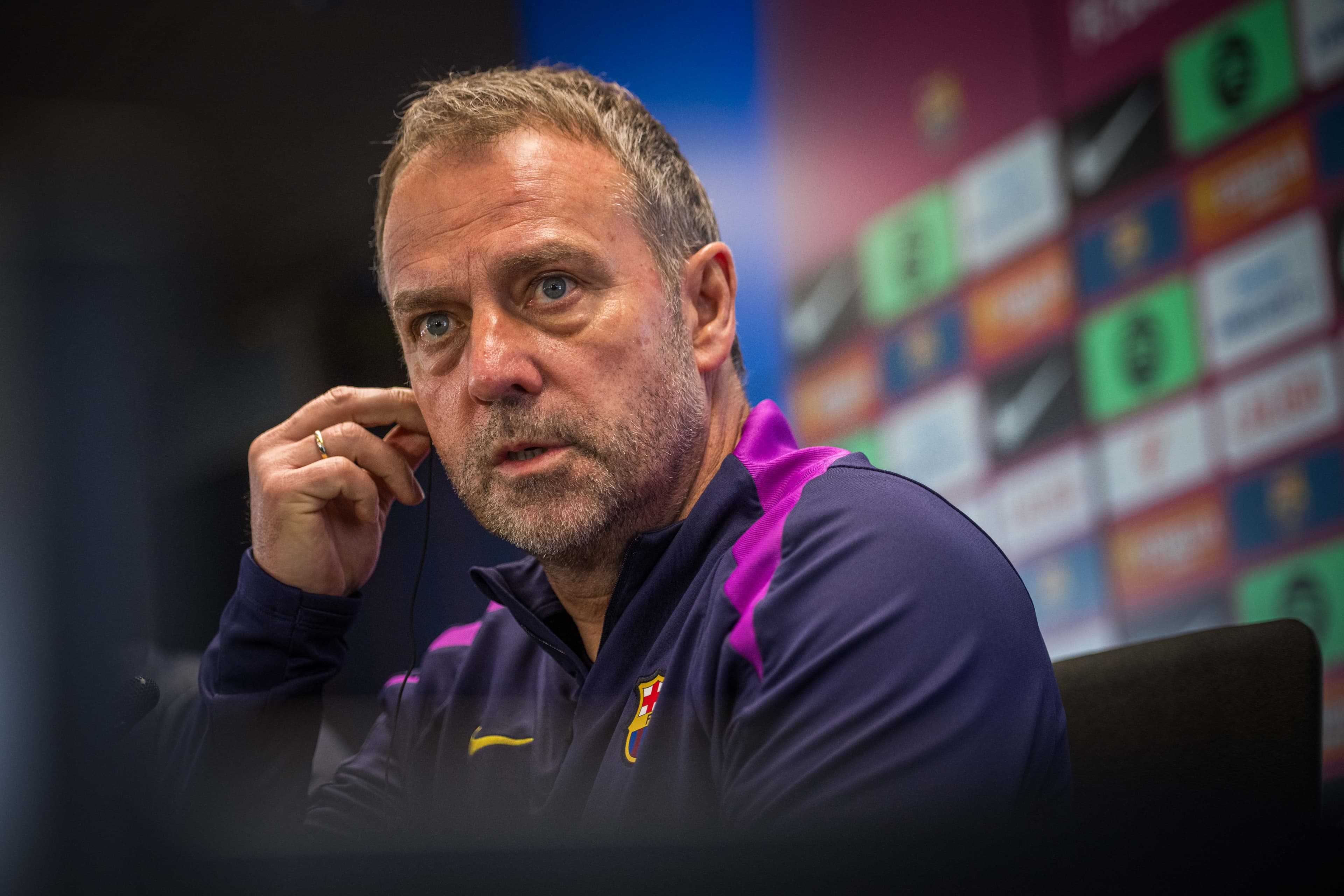 Hansi Flick on managing fights in Barcelona dressing room: ‘I will not say it never happens here’