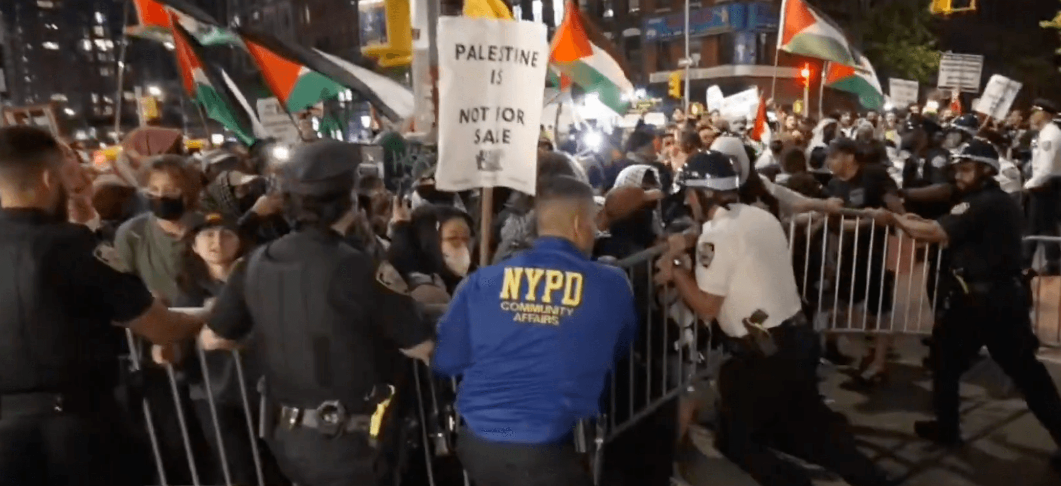 Protesters Target Israeli Real Estate Event in NYC