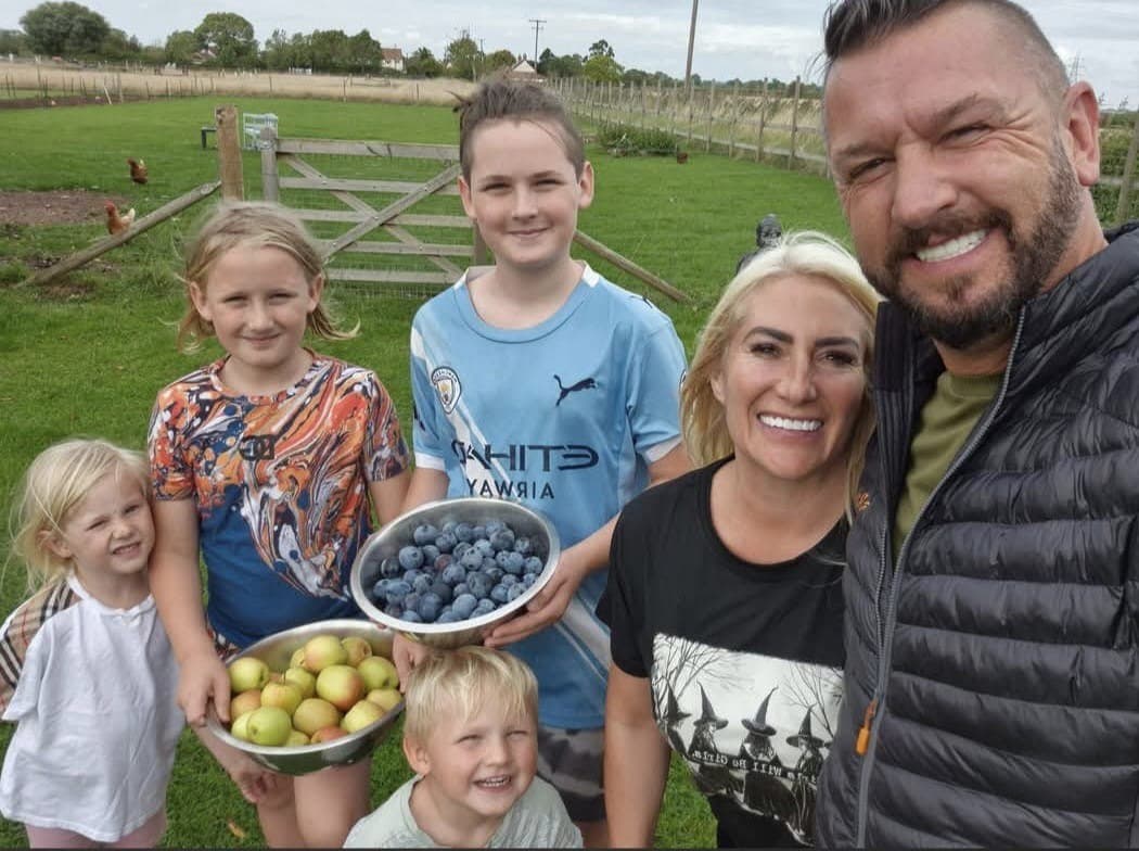 I built my daughter a house in our garden – we see the grandkids every day