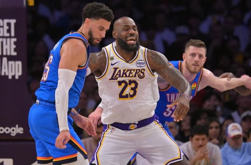 Lakers On Wrong Side Of History In Series Vs. Thunder