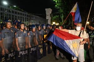 Duterte ally in standoff with law enforcers after ICC arrest warrant