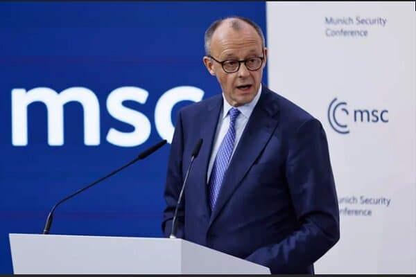 Merz says Europe shares US goal of ending Iran war