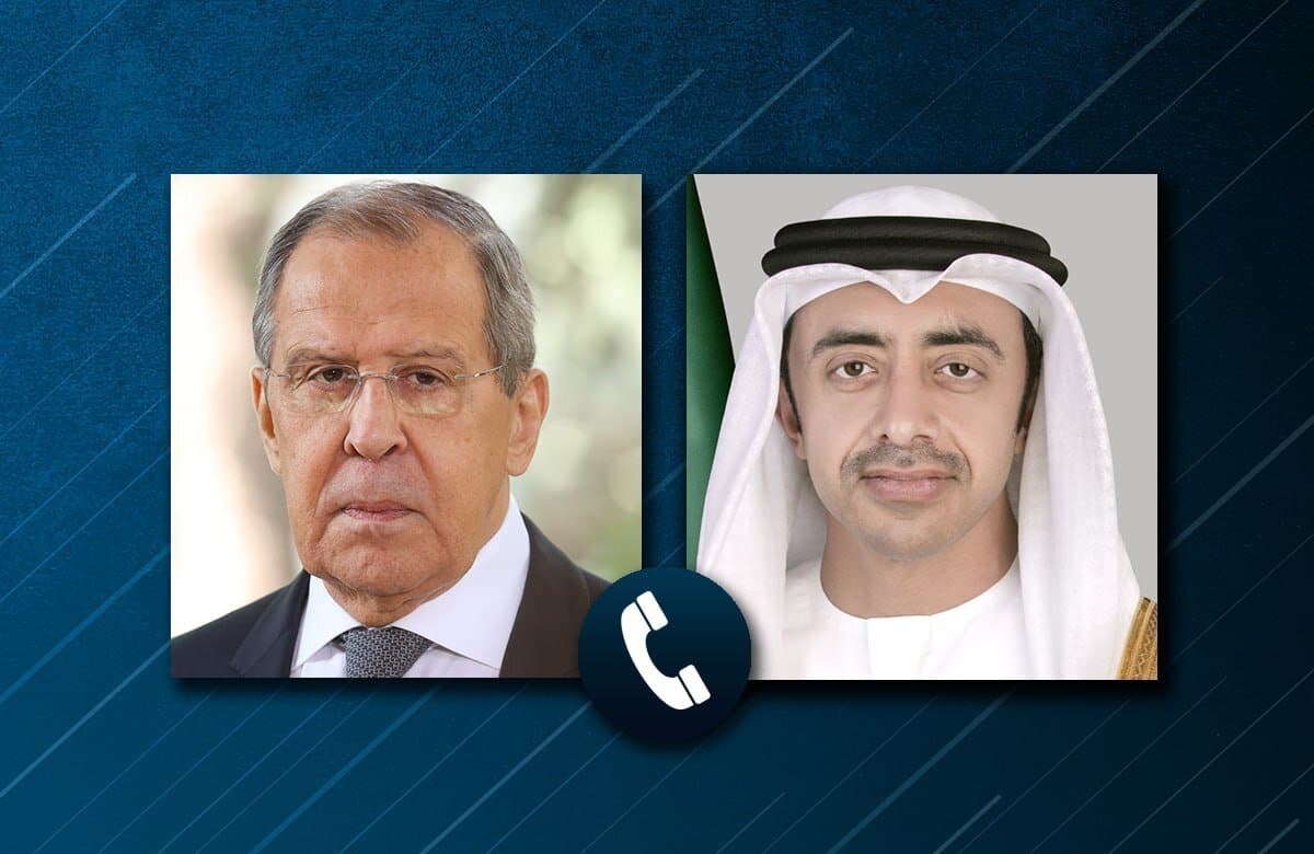 UAE, Russia top diplomats confer on regional developments