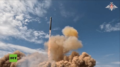 Russia successfully test-fires state-of-the-art ICBM (VIDEO)