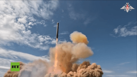 Russia successfully test-fires state-of-the-art ICBM
