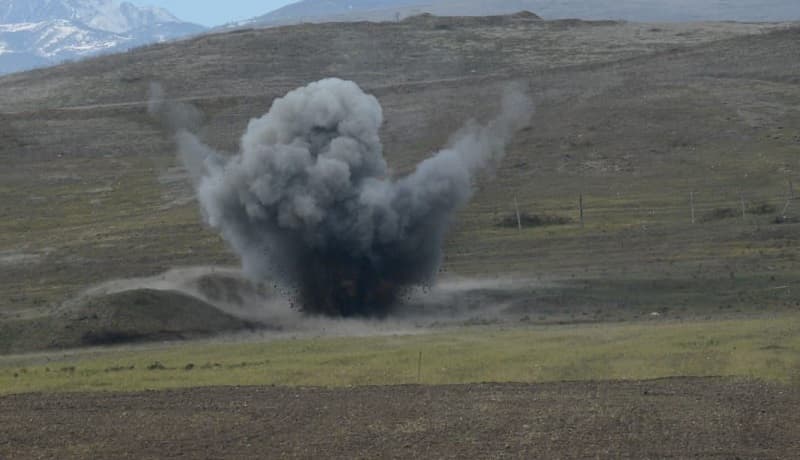  Azerbaijani servicemen injured in mine blast 