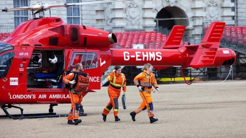  UK air ambulances at risk due to fuel shortage 