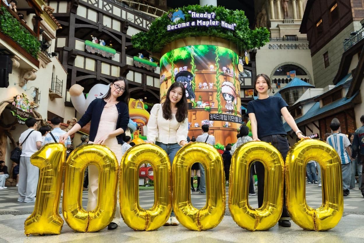 Lotte World’s MapleStory event draws 100,000 visitors
