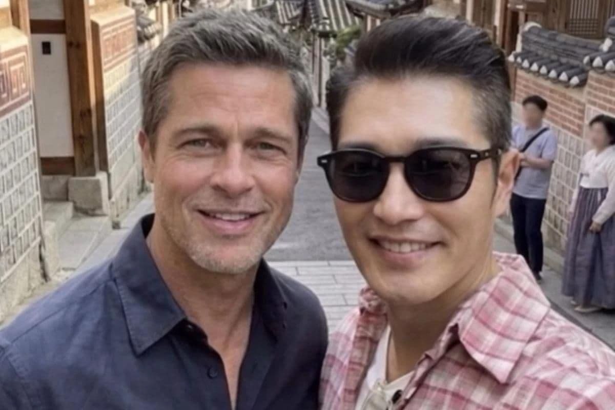 Brad Pitt sparks buzz after surprise sighting in Seoul’s Bukchon