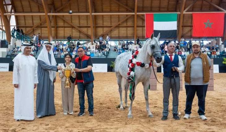 Emirates Arabian Horse Global Cup concludes 3rd show in Morocco
