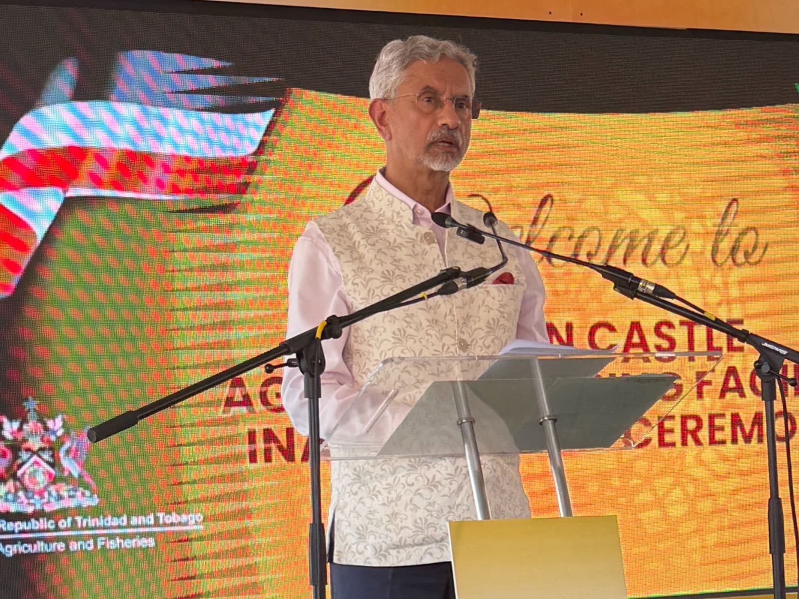 Jaishankar inaugurates agro-processing facility, launches permanent Prosthetics Centre in Trinidad and Tobago