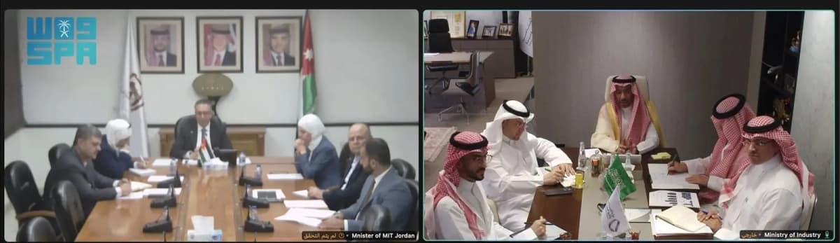 Saudi, Jordanian ministers discuss strengthening industrial integration
