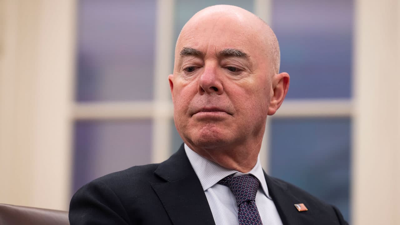 Mayorkas Tries to Rewrite History on Biden’s Border Disaster
