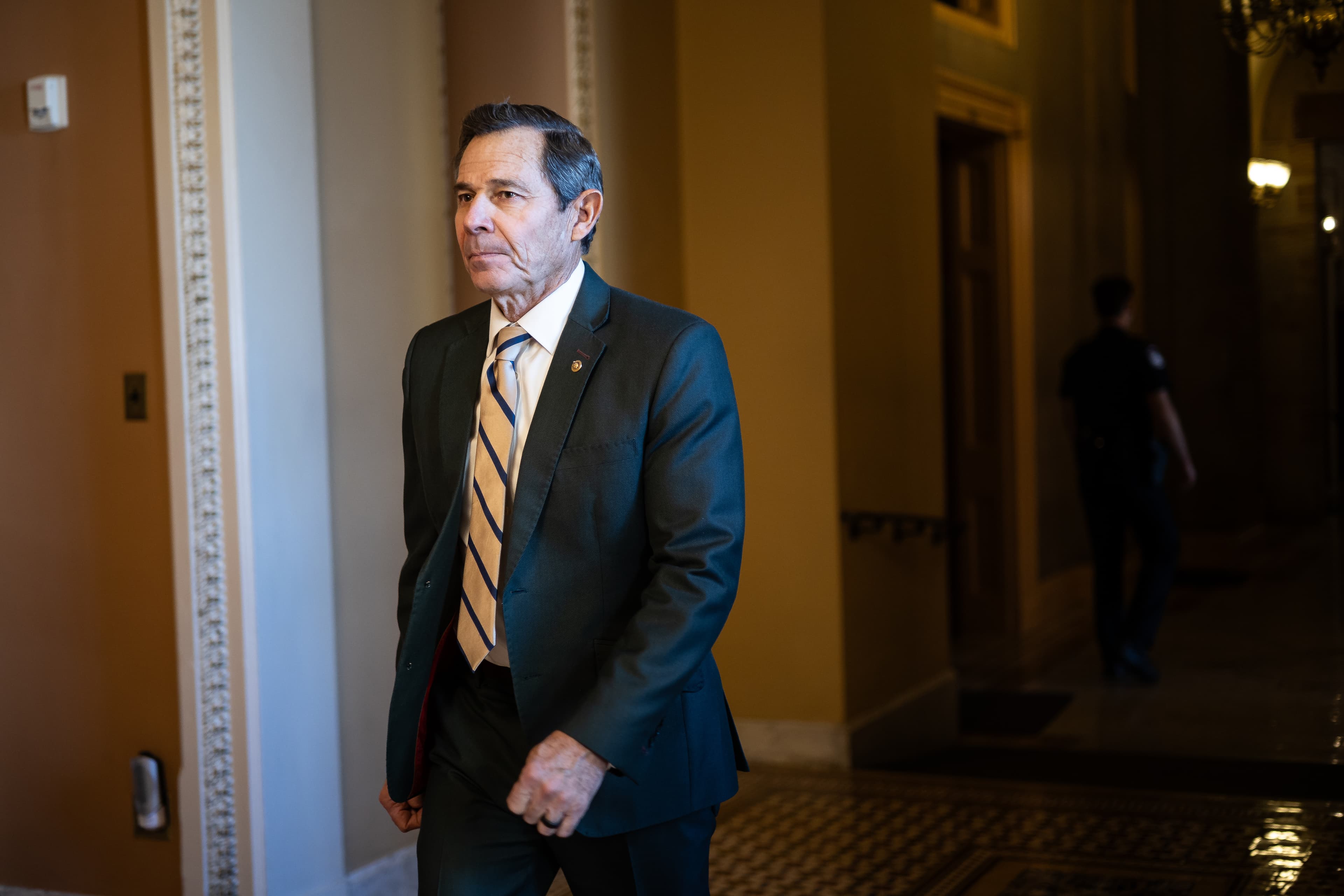 This moderate Republican senator is already eying the exits 16 months into his term