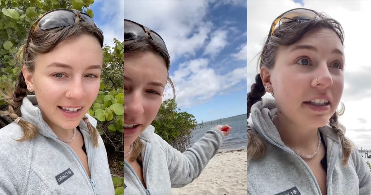 Florida Woman Calls Out Couple for Leaving Trash Behind After Beach Engagement Photos