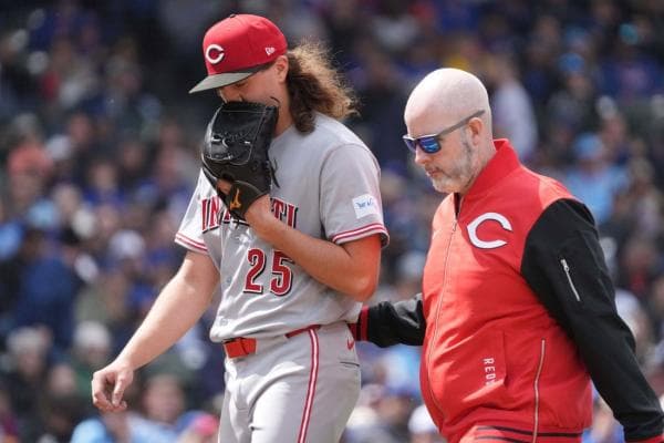 Reds RHP Rhett Lowder (shoulder) headed to 15-day IL