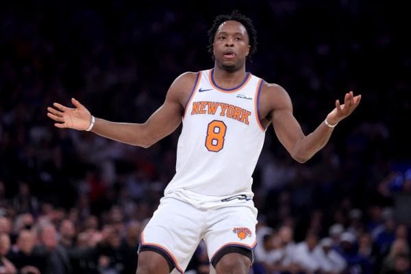 Knicks F OG Anunoby (hamstring) out for Game 4 vs. Sixers
