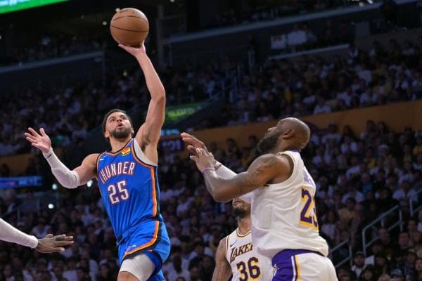 Thunder look to complete sweep of Lakers in Game 4