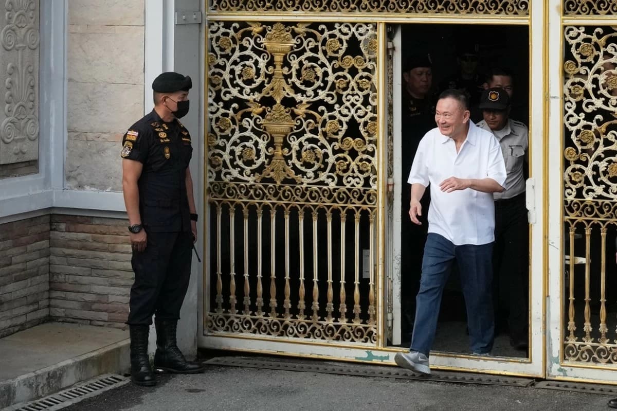 Thailand's former PM Thaksin released from prison