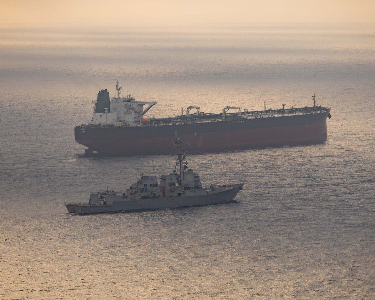 U.S. redirects 58 tankers amid Iran maritime blockade