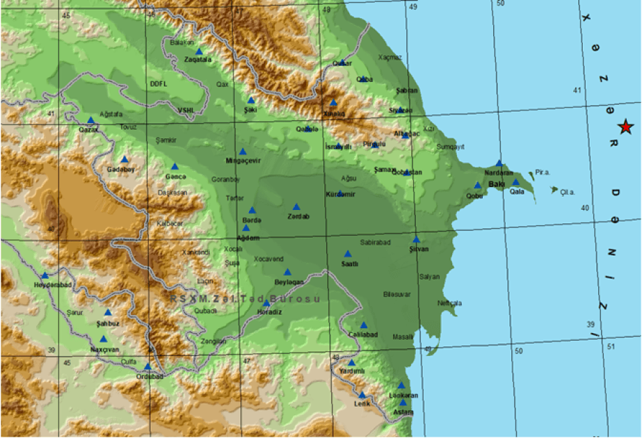 Minor earthquake hits Azerbaijan