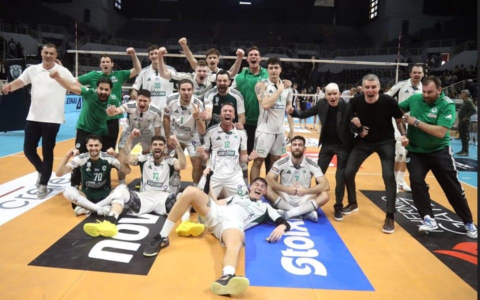 Greens complete league-and-cup double in volleyball