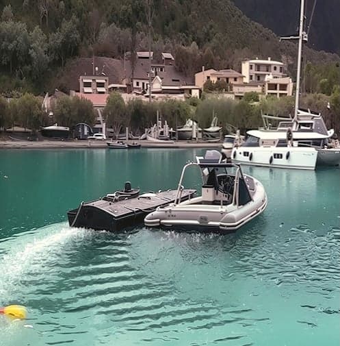 Mystery at sea after armed drone found off Lefkada