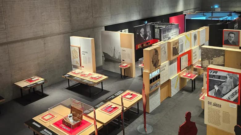 Eichmann capture exhibition - also in Hitler's bunker