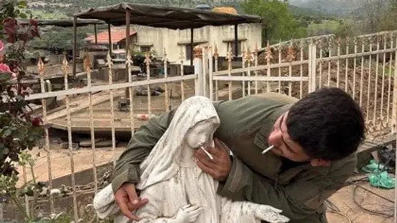 Soldier filmed disrespecting Christian statue sentenced to jail