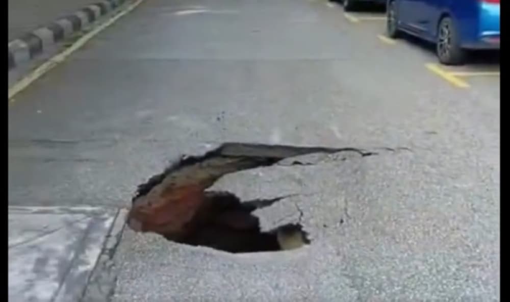 Utility works may have triggered Wangsa Maju sinkhole, says KL mayor; area closed two weeks for repairs