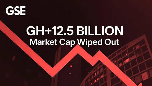 GSE suffers sharp weekly decline this week as market cap sheds GH¢12.5bn