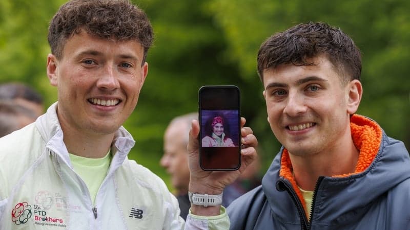 Brothers in marathon challenge receive letter from prince