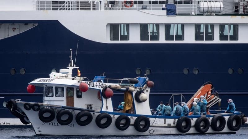 French passenger positive for virus on return from cruise