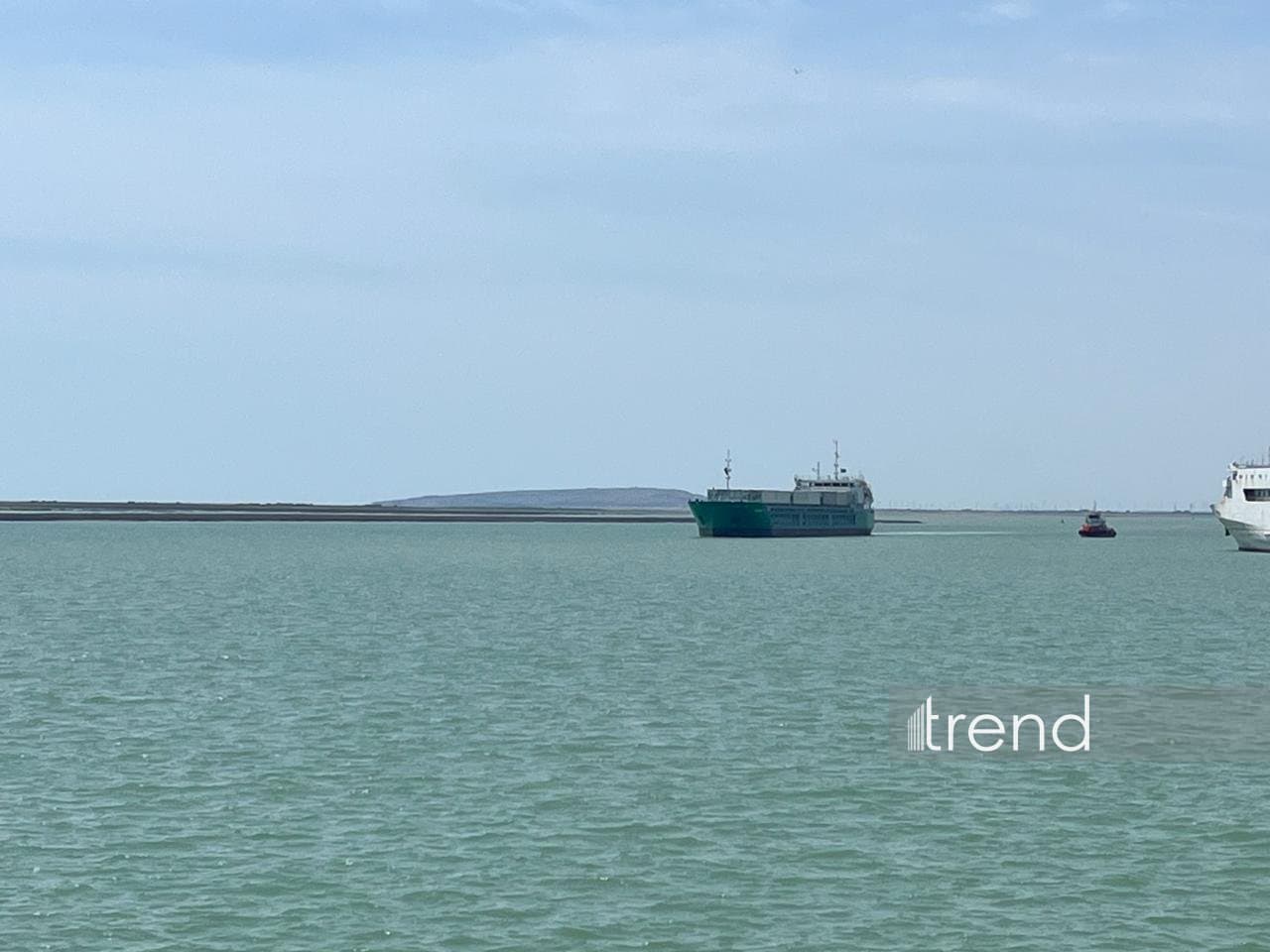 Baku port welcomes 'Gadamly' first dry cargo ship built in Turkmenistan (PHOTO)