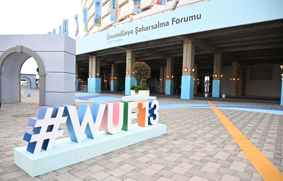 Baku creates open-air WUF13 Boulevard