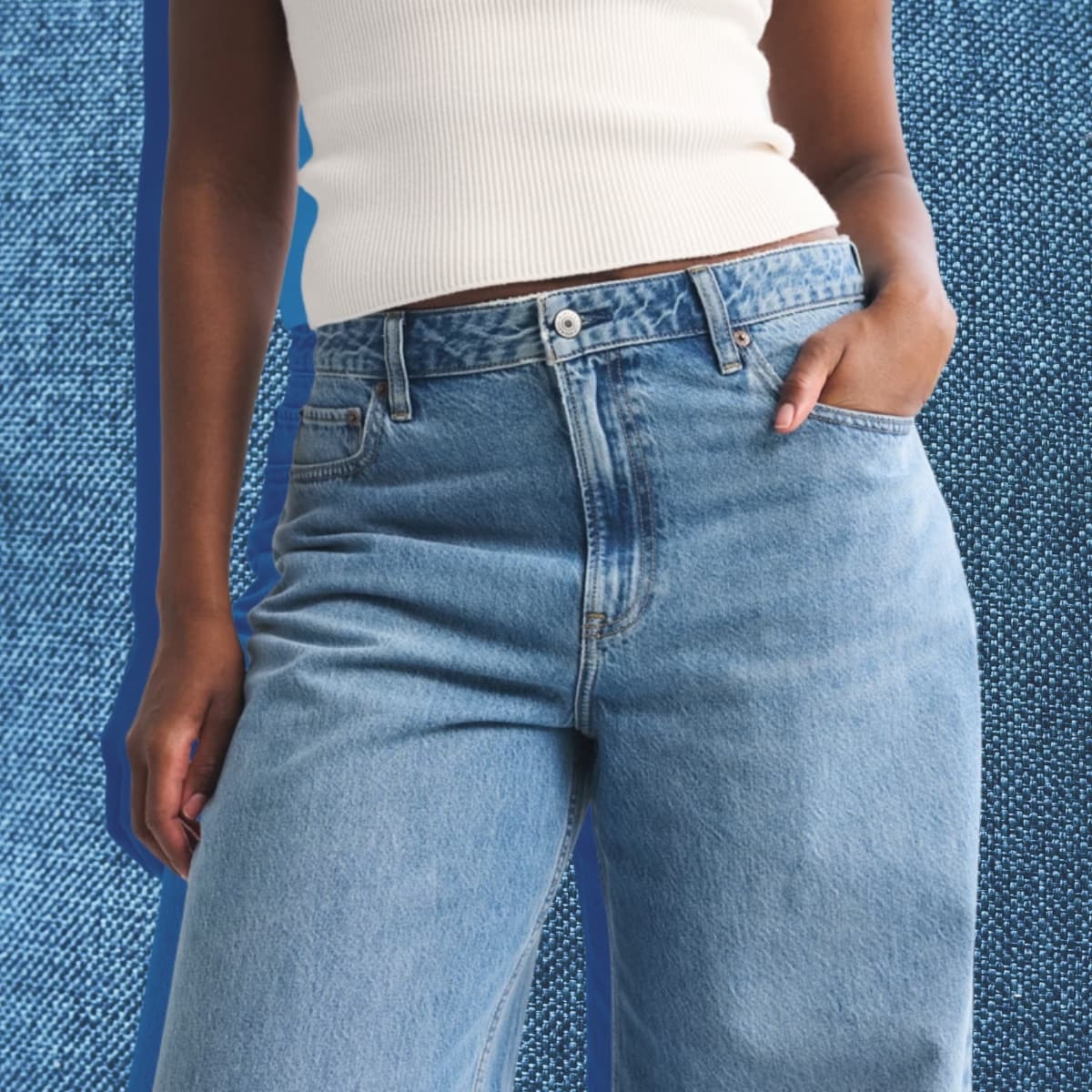 These Midsize Jeans Solve the Waist-Gap Problem Once and for All