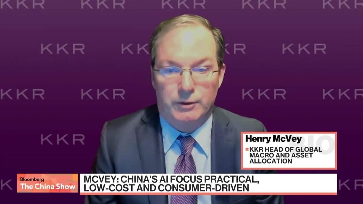 China's Growth Story Has Shifted, KKR's McVey Says