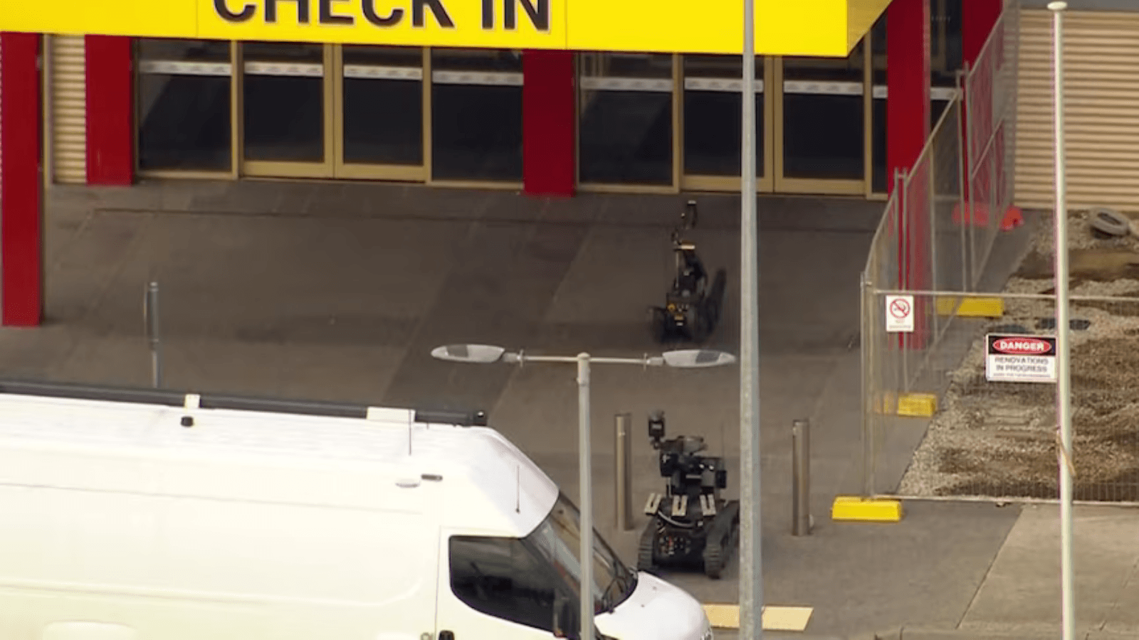 Melbourne airport plunged into 'total shutdown' with bomb squad called in and terminal evacuated