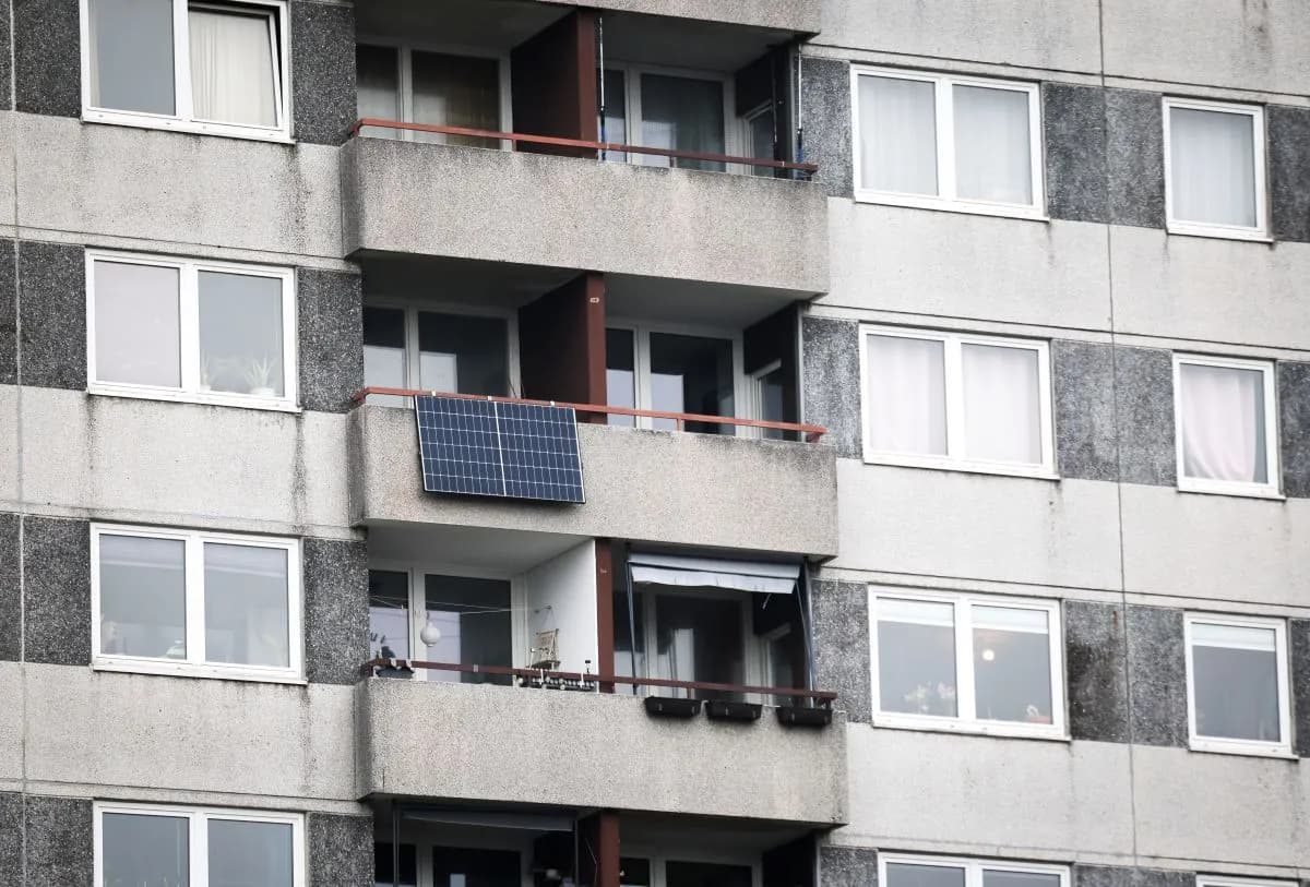 How do I register my balcony solar panel in Germany?