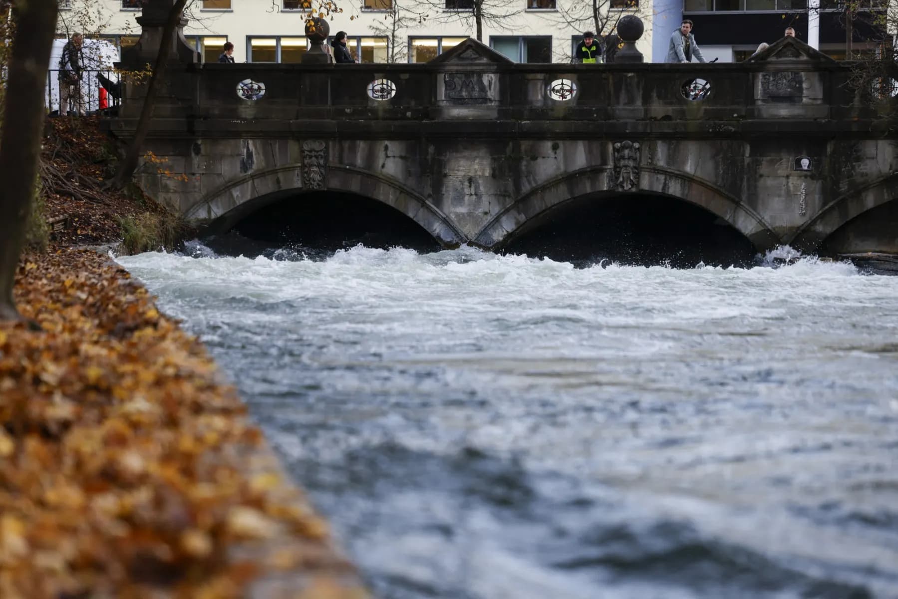 Surf's up again on Munich river after choppy year